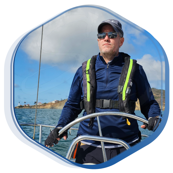 Frank, at the helm